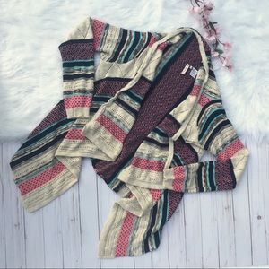 Red Camel drape cardigan